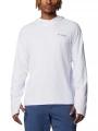 Columbia Summit Valley Hoodie férfi hosszú ujjú sport póló fehér színben 1