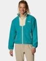 Columbia Sequoia Grove Full Zip Fleece női polár pulóver zöld színben 1
