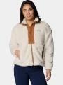 Columbia Boundless Discovery Sherpa Full Zip II női polár pulóver homok színben 1