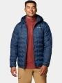 Columbia Delta Ridge II Down Hooded Jacket férfi pehelykabát sötétkék színben 1