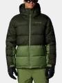 Columbia Slope Style Jacket férfi steppelt síkabát zöld színben 1