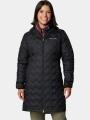 Columbia Delta Ridge II Long Down Jacket női pehelykabát fekete színben 1