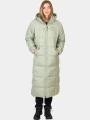 Columbia Puffect II Long Jacket női télikabát zöld színben 1