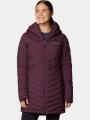 Columbia Joy Peak II Mid Jacket női télikabát piros színben 1