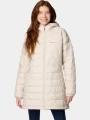 Columbia Powder Lite II Mid Jacket női steppelt átmeneti kabát homok színben 1