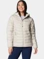 Columbia Powder Lite II Hooded Jacket női télikabát homok színben 1