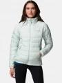 Columbia Powder Lite II Full Zip Jacket női télikabát világoszöld színben 1