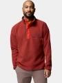 Columbia Helvetia II Half Snap Fleece férfi polár pulóver piros színben 1