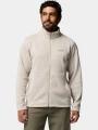 Columbia Alto Pass Full Zip Fleece férfi polár pulóver homok színben 1