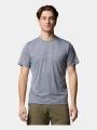 Columbia Tech Trail Utility Short Sleeve Crew férfi rövid ujjú sport póló kék színben 1