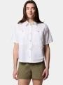 Columbia Brea Falls Woven Short Sleeve Shirt női rövid ujjú ing fehér színben 1