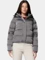 Columbia Amaze Puff Hooded Jacket női pehelykabát barna színben 1