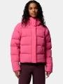 Columbia Amaze Puff Hooded Jacket női pehelykabát magenta színben 1