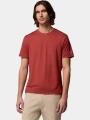 Columbia Parsons Point  Short Sleeve Logo Tee férfi rövid ujjú sport póló piros színben 1