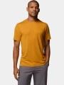 Columbia Parsons Point  Short Sleeve Logo Tee férfi rövid ujjú sport póló narancssárga színben 1