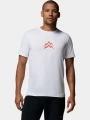 Columbia Parsons Point Short Sleeve Graphic Tee férfi rövid ujjú sport póló fehér színben 1
