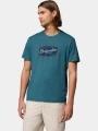 Columbia Parsons Point Short Sleeve Graphic Tee férfi rövid ujjú sport póló kék színben 1