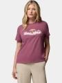 Columbia Rolling Bend Seasonal Graphic Tee női rövid ujjú póló lila színben 1