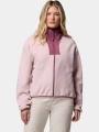 Columbia Sequoia Grove II Full Zip női polár pulóver rózsaszín színben 1