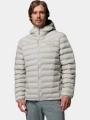 Columbia Terwilliger Trail Heat Seal Hooded Jacket férfi steppelt átmeneti kabát szürke színben 1