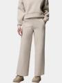 Columbia Amazesweats Heavyweight Pant női hosszú nadrág homok színben 1