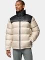 Columbia Street Heights Heat seal Down Puffer férfi pehelykabát homok színben 1