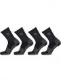 Columbia 4PP Moisture Control Basic Crew férfi zokni fekete színben 1