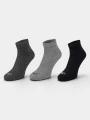 O'Neill O'Neill Women Men Quarter Socks 3-Pack zokni szürke színben 1